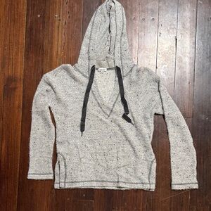 Splendid Gray Hooded sweater/Sweatshirt